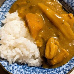 コラーゲンでコク出しカレー